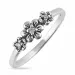 blommor ring i silver