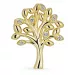 livets träd diamant hängen i 8 carat guld 0,0025 ct