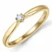 kampajn -  diamant ring i 14  karat guld 0,05 ct