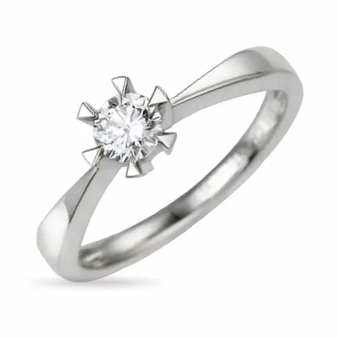 0,30 ct lab grown diamant ring i 14  karat vitguld 0,30 ct