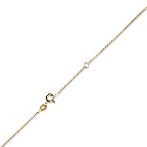 BNH Anker runda halsband i 14 karat guld 40 - 42 cm x 1,2 mm