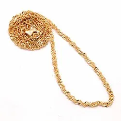 BNH singaporehalsband i 8 karat guld 60 cm x 2,3 mm