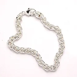 Bnh palm armband i silver 18,5 cm x 6,0 mm