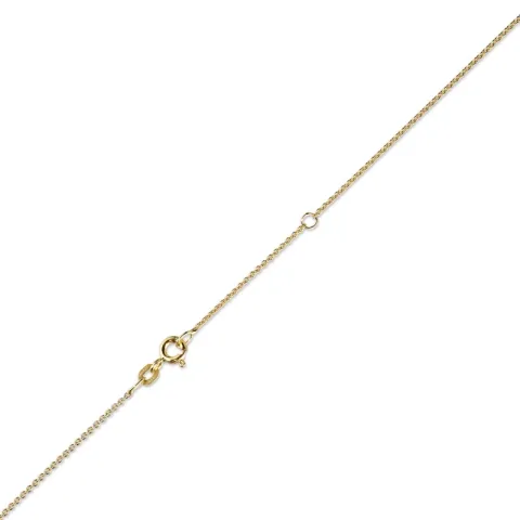 BNH Anker runda halsband i 14 karat guld 42 - 45 cm x 1,5 mm